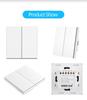 WiFi Bluetooth Dual-Mode Smart Switch with Neutral Wire, Voice Control Compatible with Alexa & Google Home