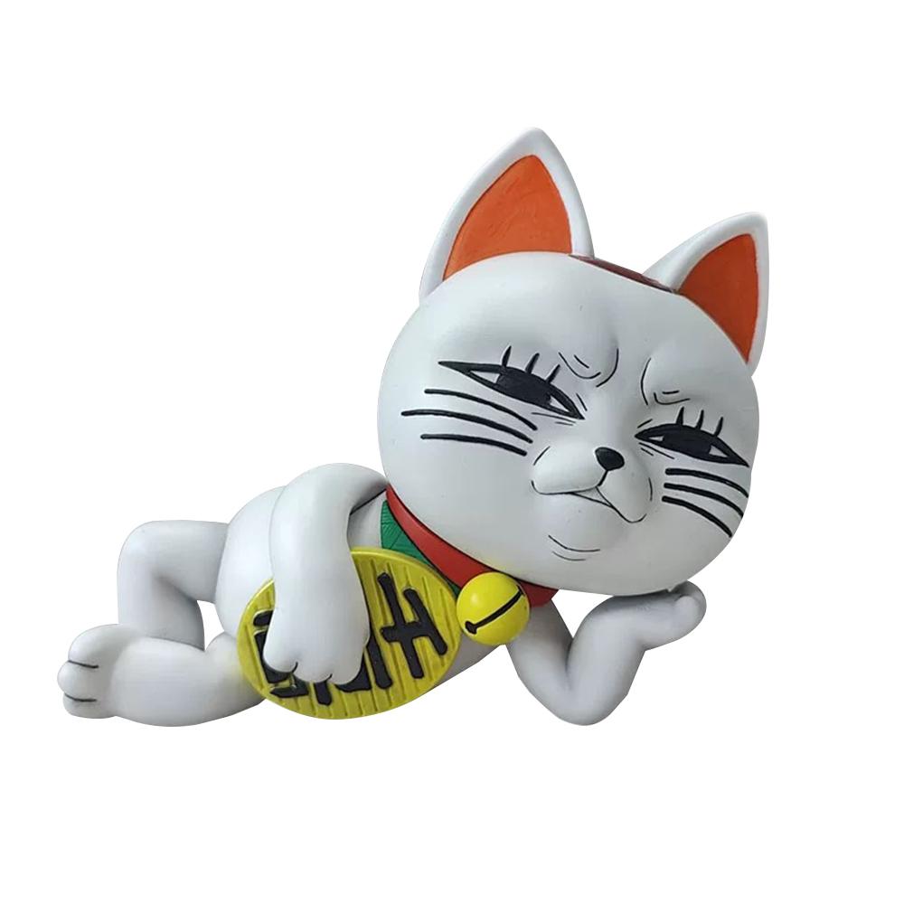 Anime Highway Granny figure cute Q edition Highway Granny Action Figure Fortune Cat Model Toys Car accessories statue toys Gifts
