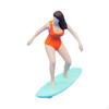 1/64 Miniature Surfing Figure Figurine Desk Decoration Photography Props Collection Tiny