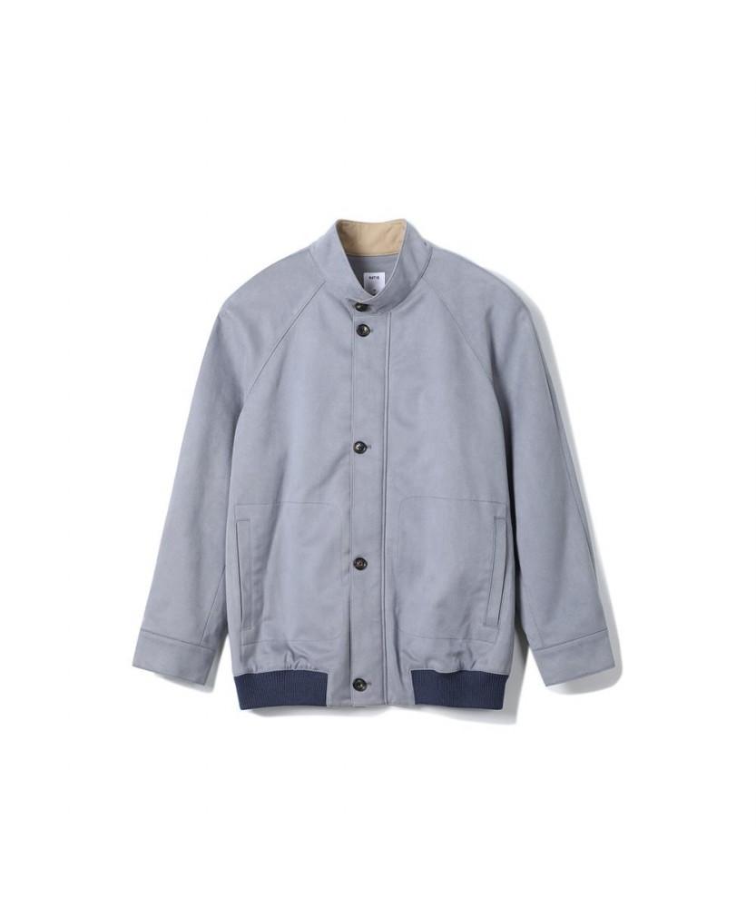 Notig Faux Suede Blouson Blue_Okg3Jpjf102B1