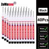20mm 1-100 Stück Wasserdichter Tieflochmarker Stifte mit langem Kopf für Holzbearbeitung für Metall Tischler Weiße/Schwarze/Rote/Blaue/Grüne Tinte