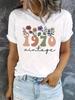 1970 Vintage Floral Graphic T-shirt