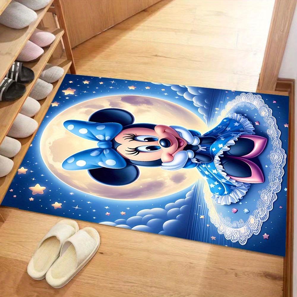 

1pc Minnie Pattern Carpet Area Rug, Bedroom, and Playroom Durable, Stain-Resistant, and Easy to Clean, Living Room 60cm by 90cm