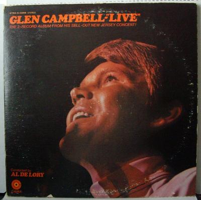 LP Record GLEN CAMPBELL  Live STBO80268 CAPITOL 1969 US Pop Used