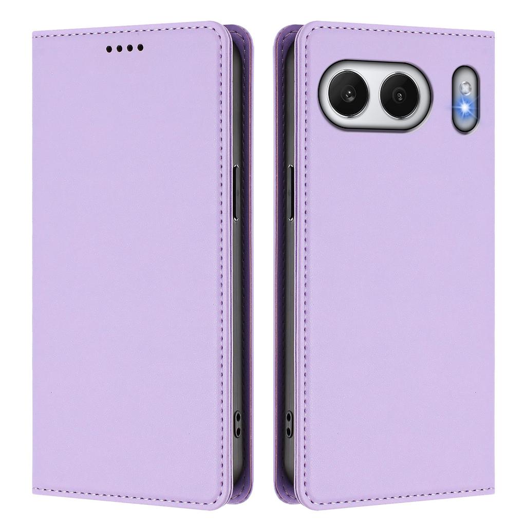 For OnePlus Nord 4 Leather Wallet Case Magnetic Closure RFID Blocking Phone Cover