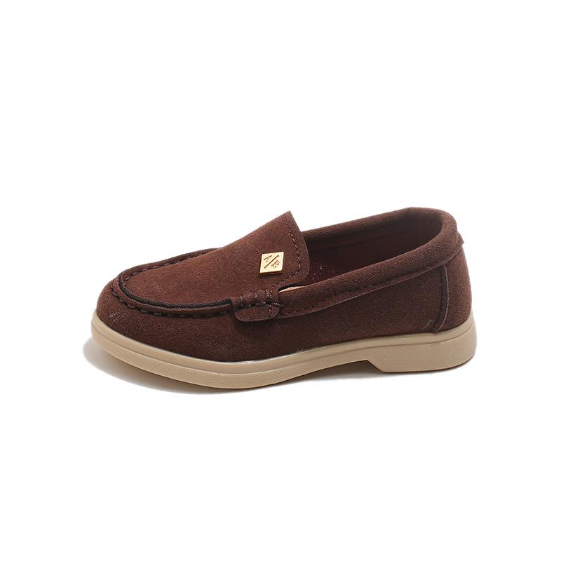 Kinder Mode Slipper Lässige Einzelne Schuhe Frühling Neu Jungen Weiche Sohle Bequem Vielseitig Schuhe Einfach Design Flache Schuhe