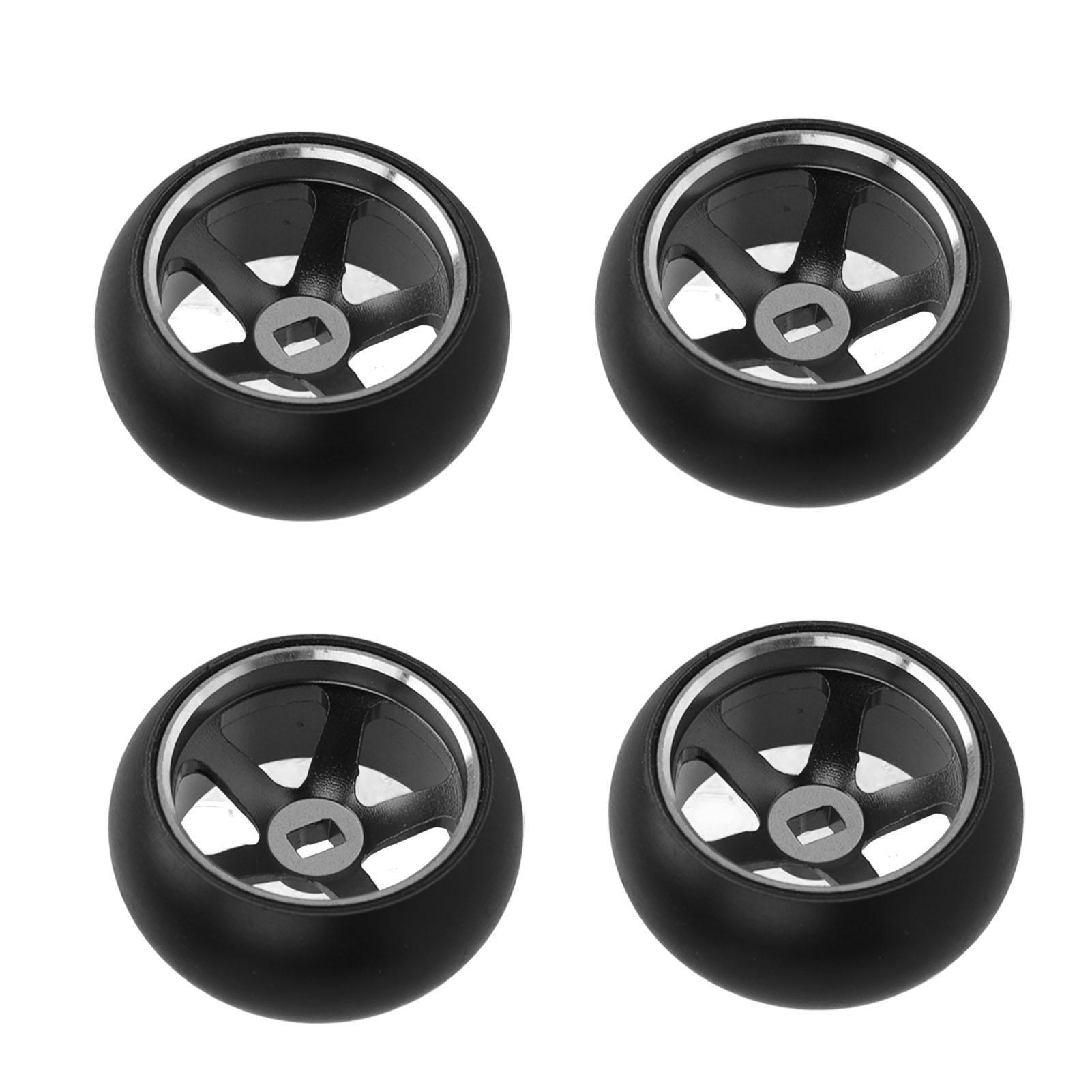 

4 шт. RC Дрифт Шини Алюмінієвий Сплав RC Шини та Колісні Диски Набір для Wltoys K989 K969 P939 28413 128 RC