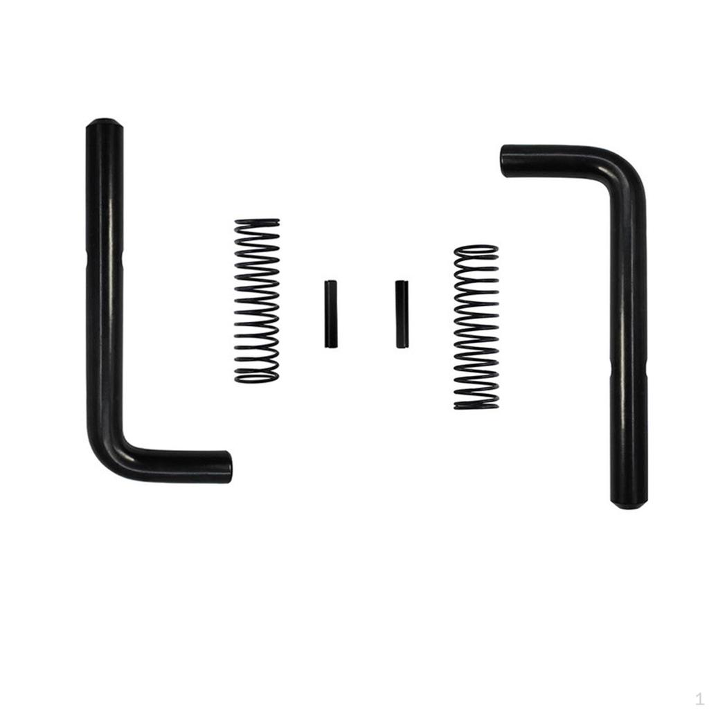 2 Pieces 819T Trailer Gate Spring Latch Repair Set Replacement Easy To Install Mounting Hardware