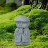 Buddha Aquarium Decor Cute Mini Small Monk Figurine Decor Desk Sculpture Buddha Statue for Car Garden Desktop Decoration Outdoor