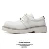 British platform Mickey Derby shoes men's trend fashion casual leather shoes white leather shoes men's trend shoes 166166-E