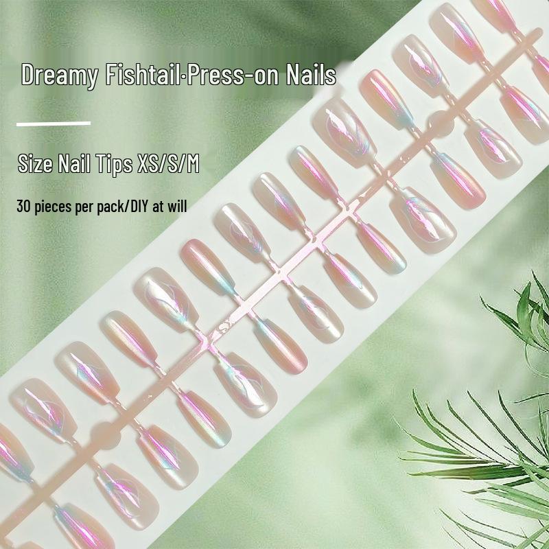 

Советы для дизайна ногтей «Кошачий глаз русалки Аврора» - Набор из 30 штук