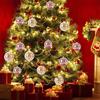 1Pcs Transparent Plastic Padded Decorative Ball for Christmas Tree Hanging Oranments Home Party Wedding Decor Suppies Navidad