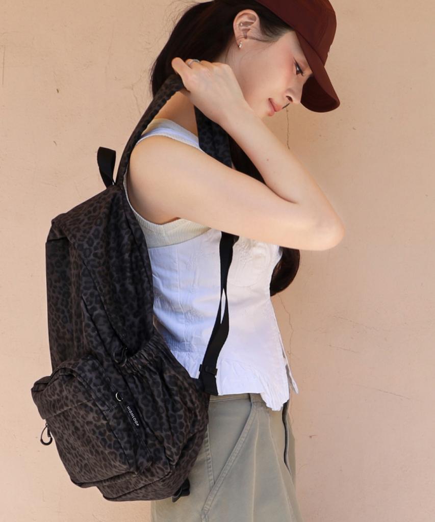 Highloop Leopard Flower Travel Backpack