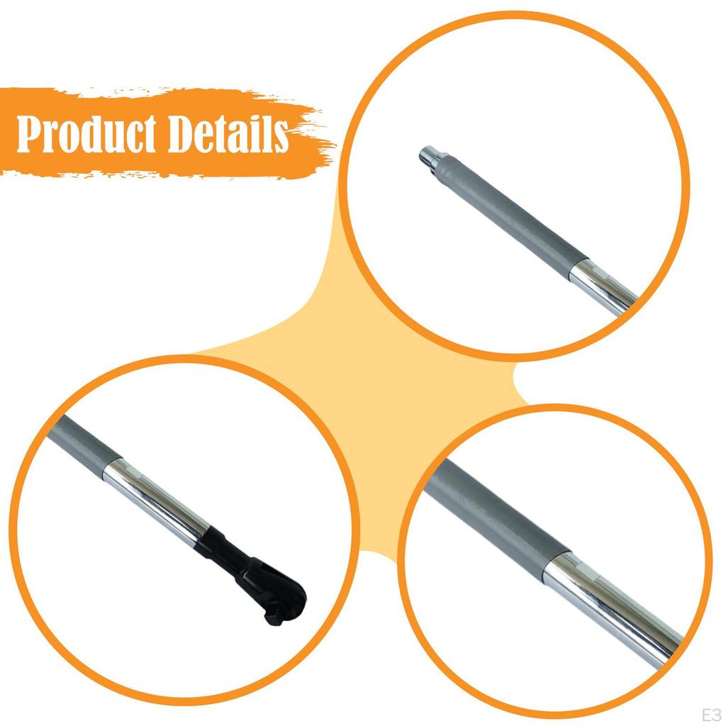 1/2 Inch Offset Extension Wrench, Impact Wrench Extension, 43 Cm Universal for