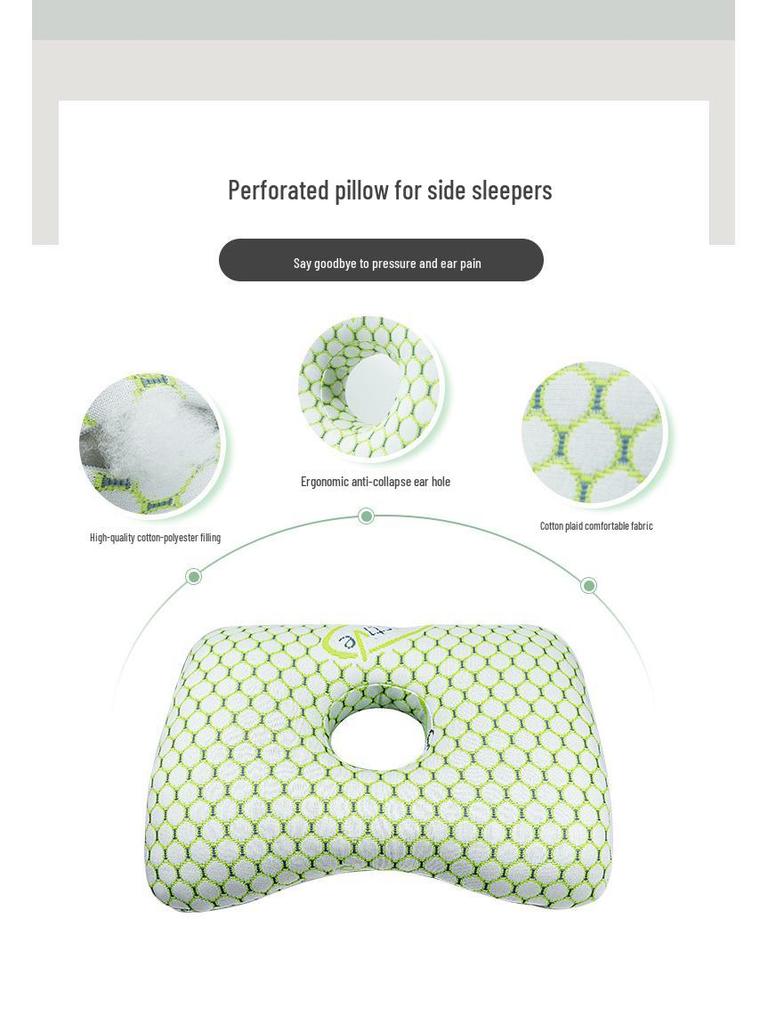 Cross-Border Ear Protection Pillow for Adults and Seniors