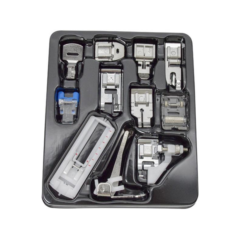 

Набор прижимных лапок для бытовых швейных машин, набор из 11 предметов, многофункциональная прижимная лапка для швейных машин, аксессуары для швейных машин