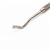 1 pezzo Direttore di legature ortodontiche dentali Doppie estremità Curvo con scaler Fine Stretto Strumento Strumento per dentista