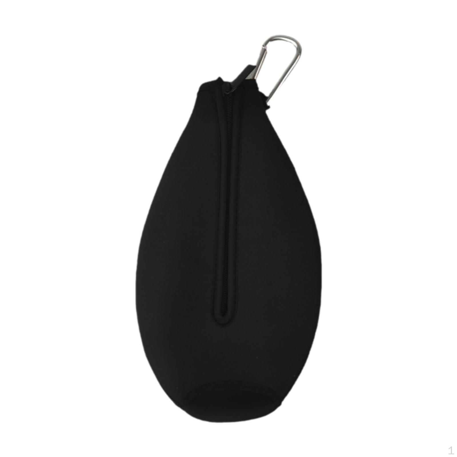 

Neoprene Sleeve for 33oz Soda Bottle with Zipper Closure чёрный