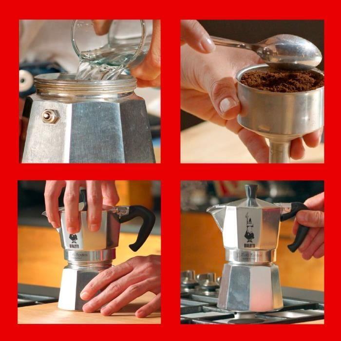 BIALETTI Cafetière italienne Moka express 9 tasses