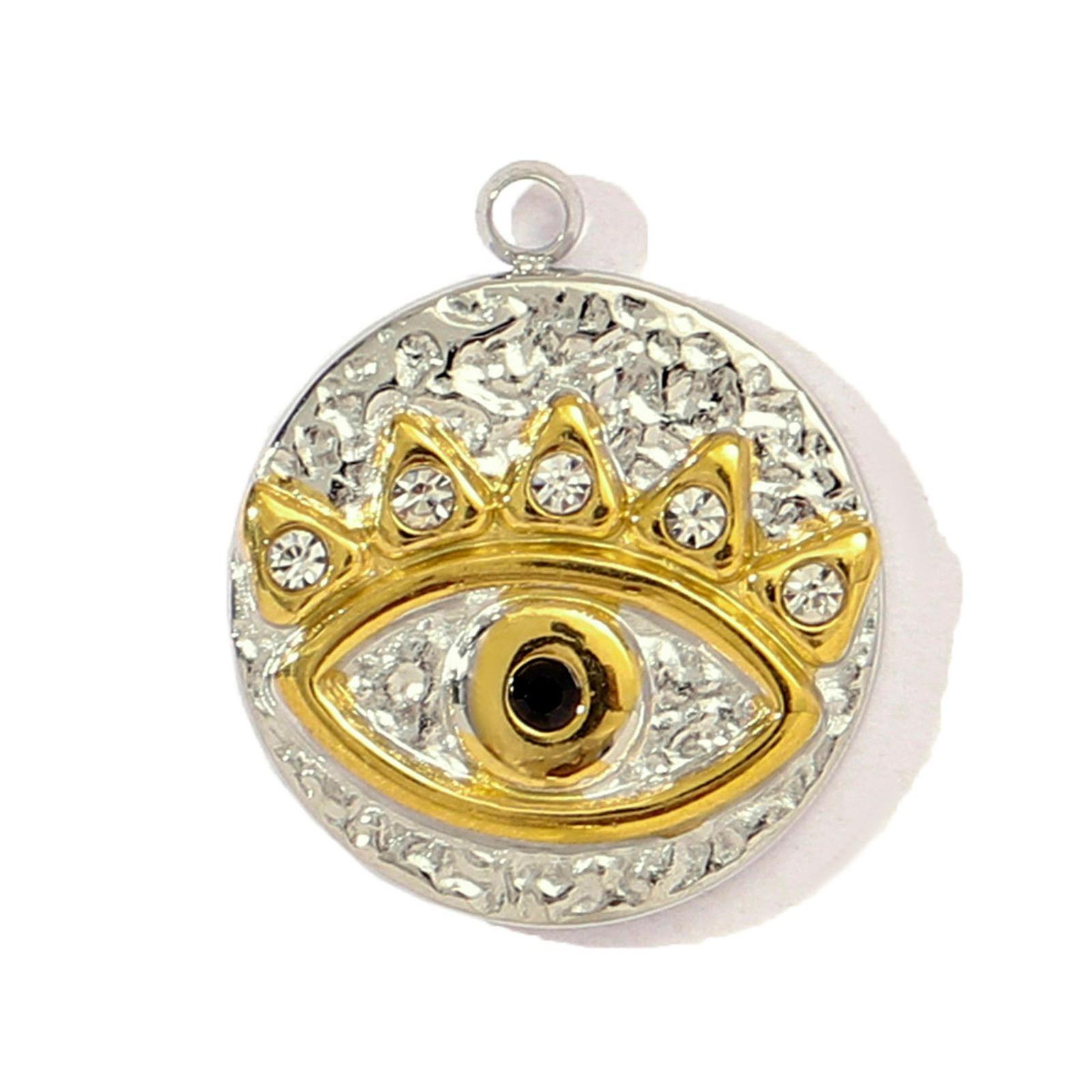 

Элегантная двухцветная подвеска в виде сердца, луны, звезды, бабочки, пчелы из титановой стали, ожерелье-шарм, 11 стилей, легкое, прочное, ювелирное изделие, подарок 299