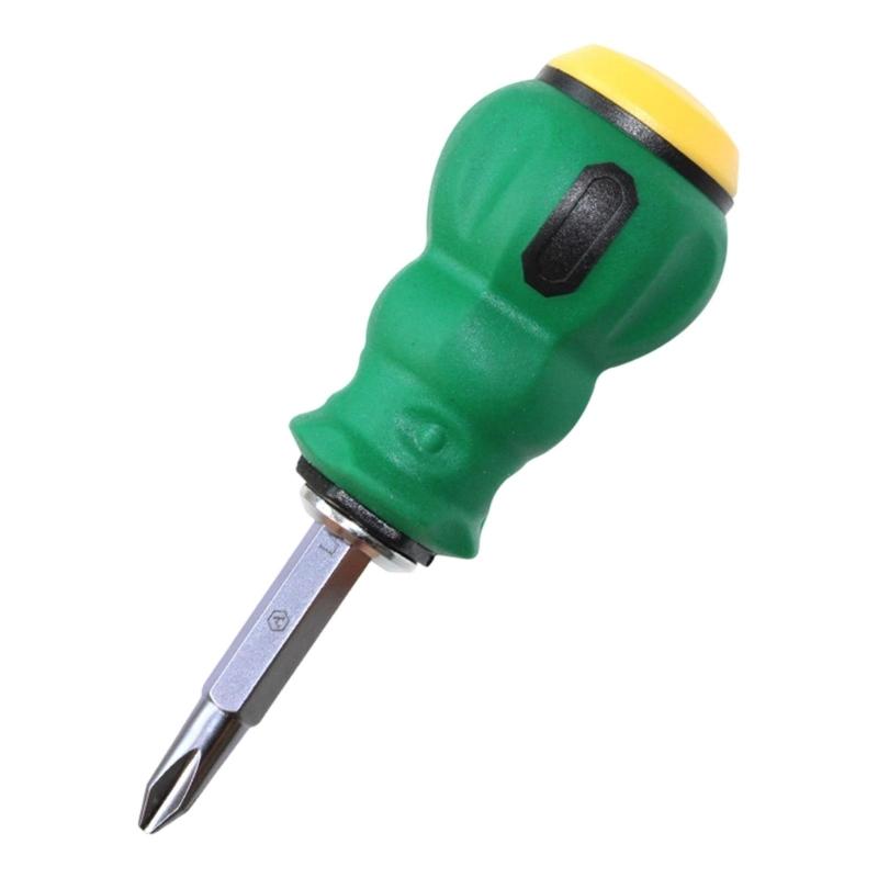 Reversible Screwdriver 2 in 1 Crossed and Slotted Screwdriver For Electronics Repair And Home DIY Projects