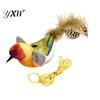 Interactive Cat Toy Chirping Bird Simulation Electric Touch Activated Friendlier Prey Plush Teaser for Indoor Cats And Dogs Flapping Wings