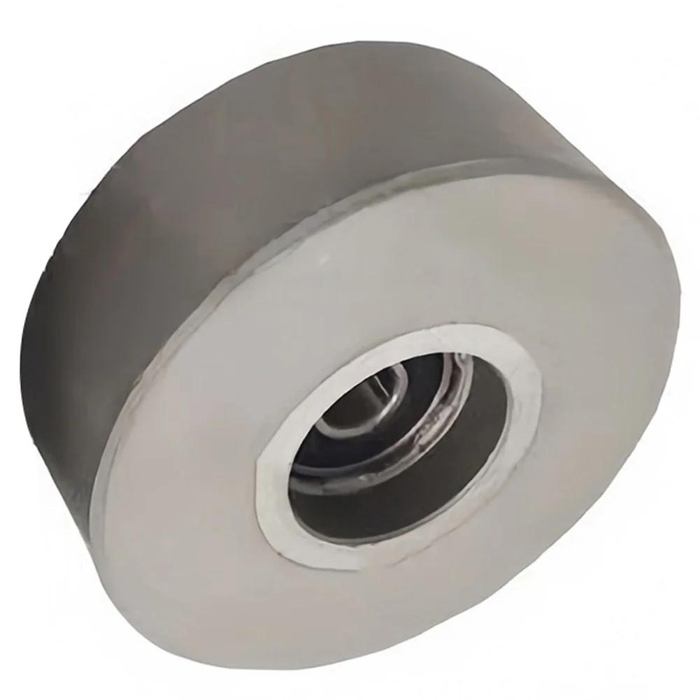 Graues Gummi-Druckrad Kompaktes Gummi-Rad-Design Holzbearbeitung Lager Rollenlager Integration Glatte Oberfläche