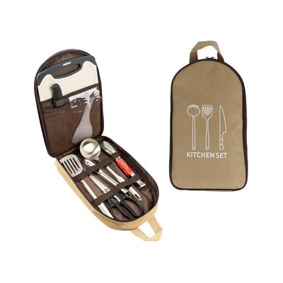 Stoccaggio per pentole da campeggio all'aperto Organizzatore per utensili da cucina Stoccaggio portatile per utensili da cucina Oxford