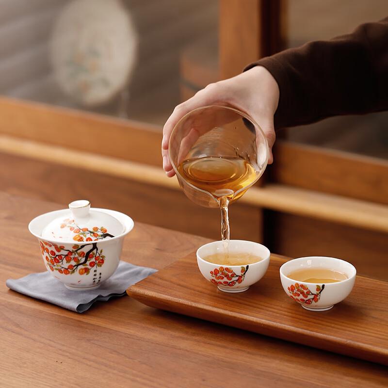 Bafangli Wishes Come True Ceramic Travel Tea Set