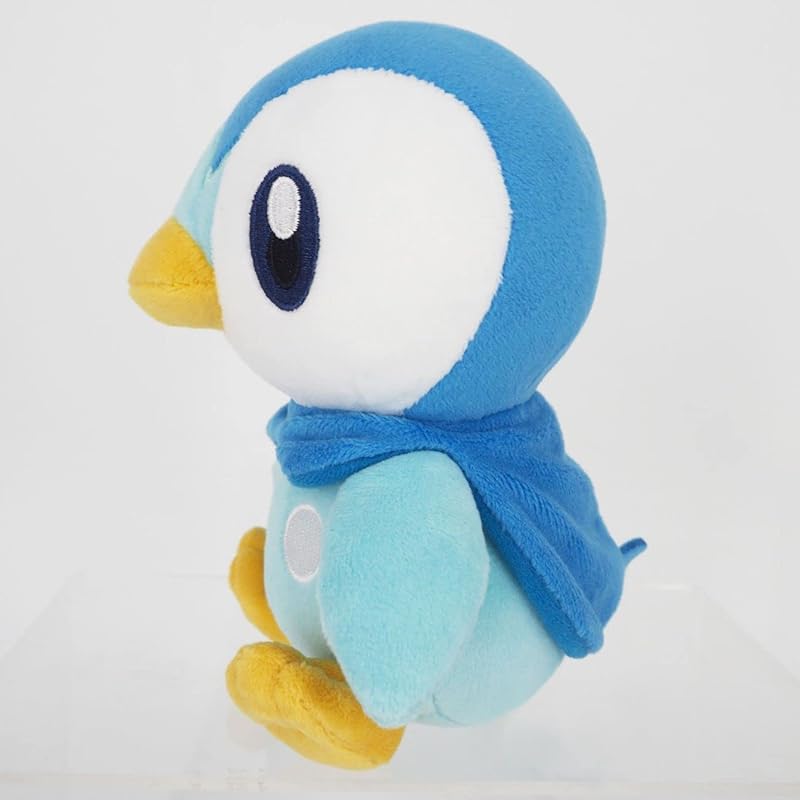 Sanei Boeki Pokémon ALL STAR COLLECTION Piplup (S) W10 x D12 x H15.5cm Plush Toy Pokémon PP89