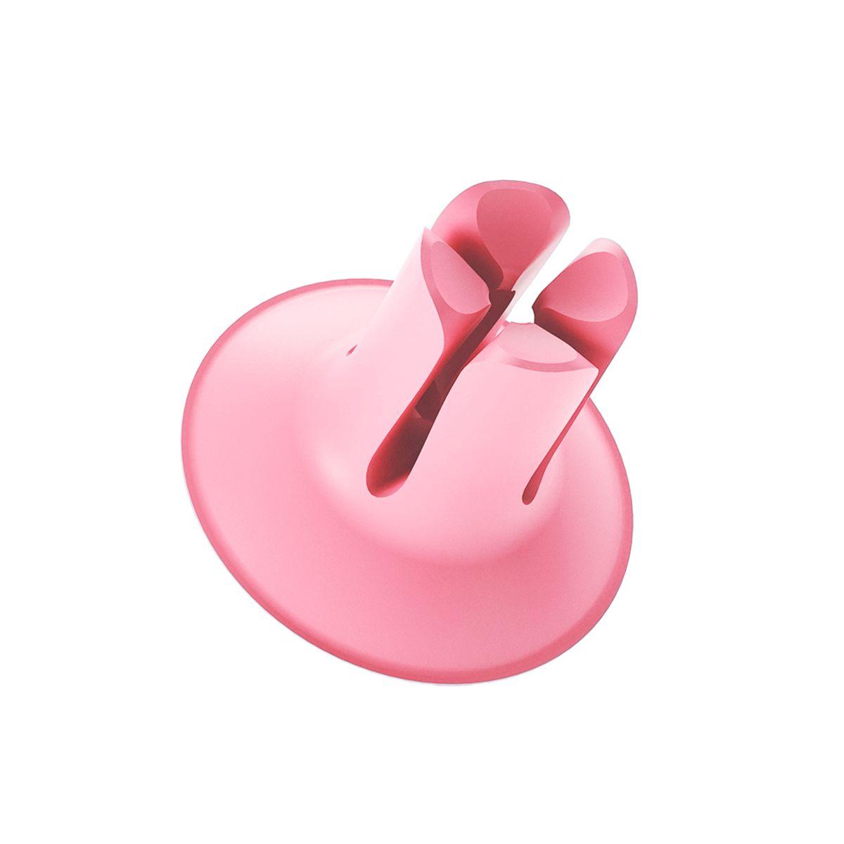 Radius Doc DOC Pastel Pink 1 Piece Toothbrush Holder Hanger