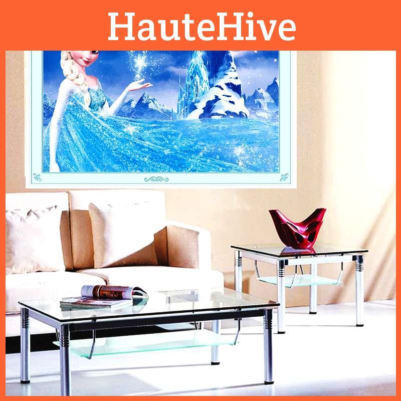 Frozen Oil Painting Diy Wall Decor For Living Room Or Bedroom