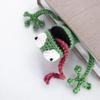 Süße Weihnachtsstrumpf Lesezeichen Geschenk für Studenten, Leser Buchliebhaber