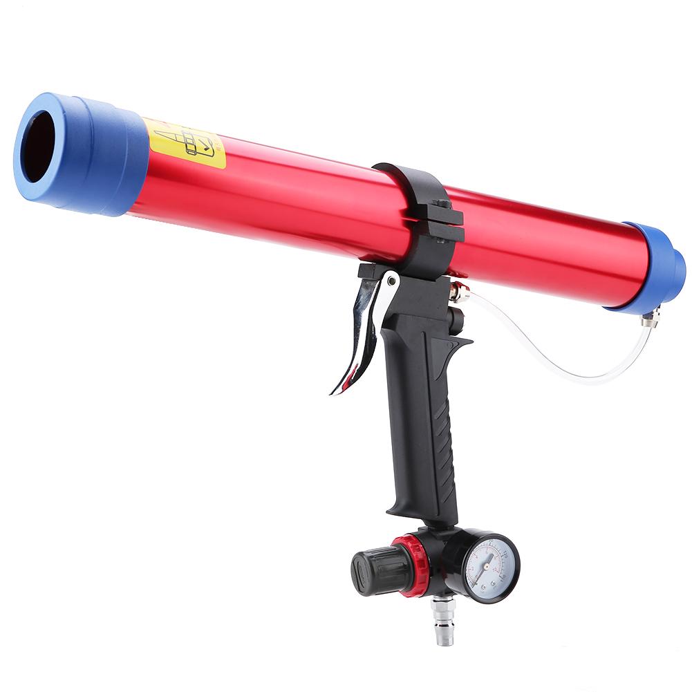Pneumatic Glass Glue Sealant Caulk Gun Cartridge Air Gun 300~600ML