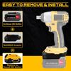 Adapter for Bauer 20V Li-ion Battery Convert to for Dewalt 20V MAX Battery, Use for Dewalt 20V 60V Battery Cordless Power Tools(Adapter Only)
