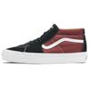 Sk8 Premium-Mid 83 'Black Russet Maroon' VN000CQQCLD