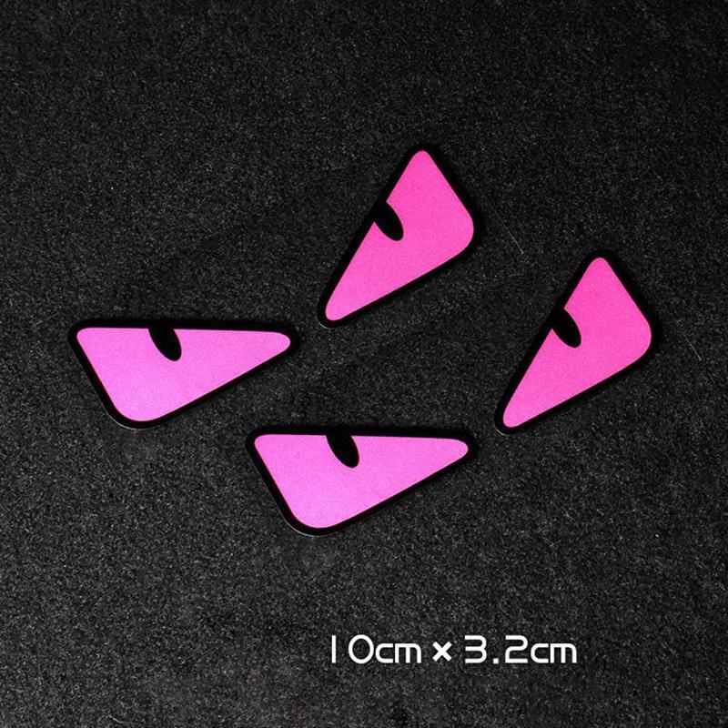 Devil Eyes Car Brake Light Stickers Car Helmet Motorcycle Reflective Stickers Car Sticker Headlight Decal Car Accessories