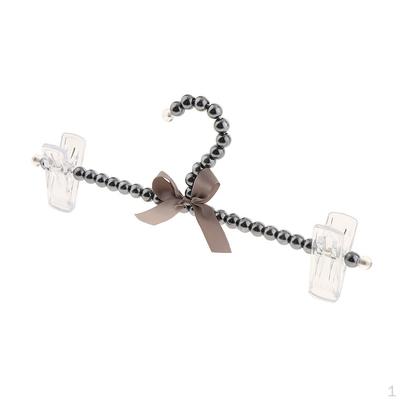 30cm Pearl Bowknot Hangers Adult Clothes Coat Fashion