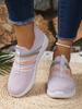 2025 Women's Summer New Fly-woven Shoes Rainbow Shoe Casual Single Shoes Light Casual One-pedal Sports Shoes