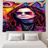 Ozzy Memorial Tapestry, Unique Design Tapestry, Wall Decor for Bedroom,Livingroom, Playroom,Heartwarming Fan Holiday Gifts