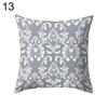 Cushion Cover Case Square Geometric Gray Throw Pillow Protector Bedding Articles