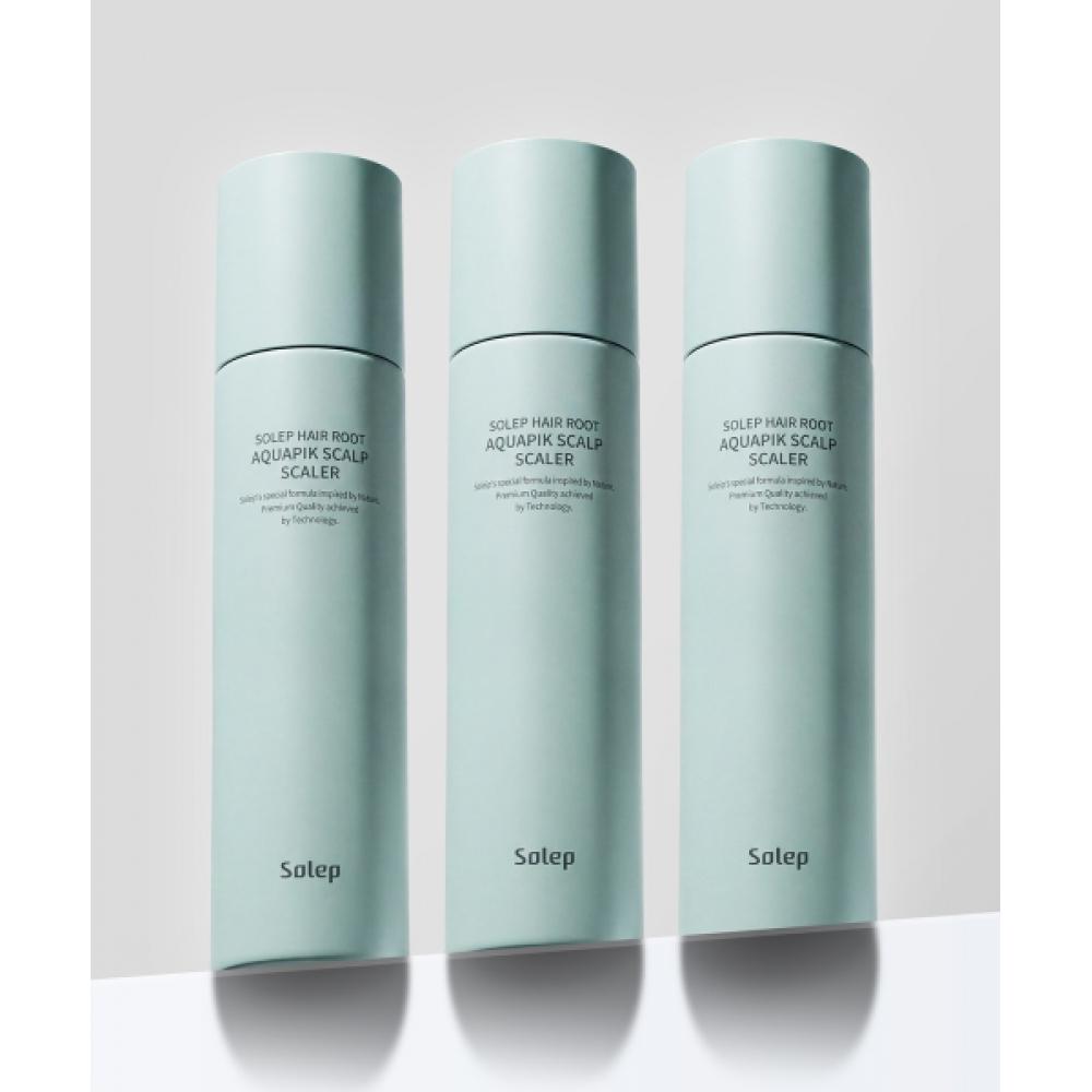 Solep Hair Root Aquapic Scalp Scaller 3 Pack NONE