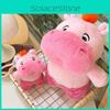 Stuffed Soft Capybara Animal Collectible Gift With Funny Cartoon Pendant Doll