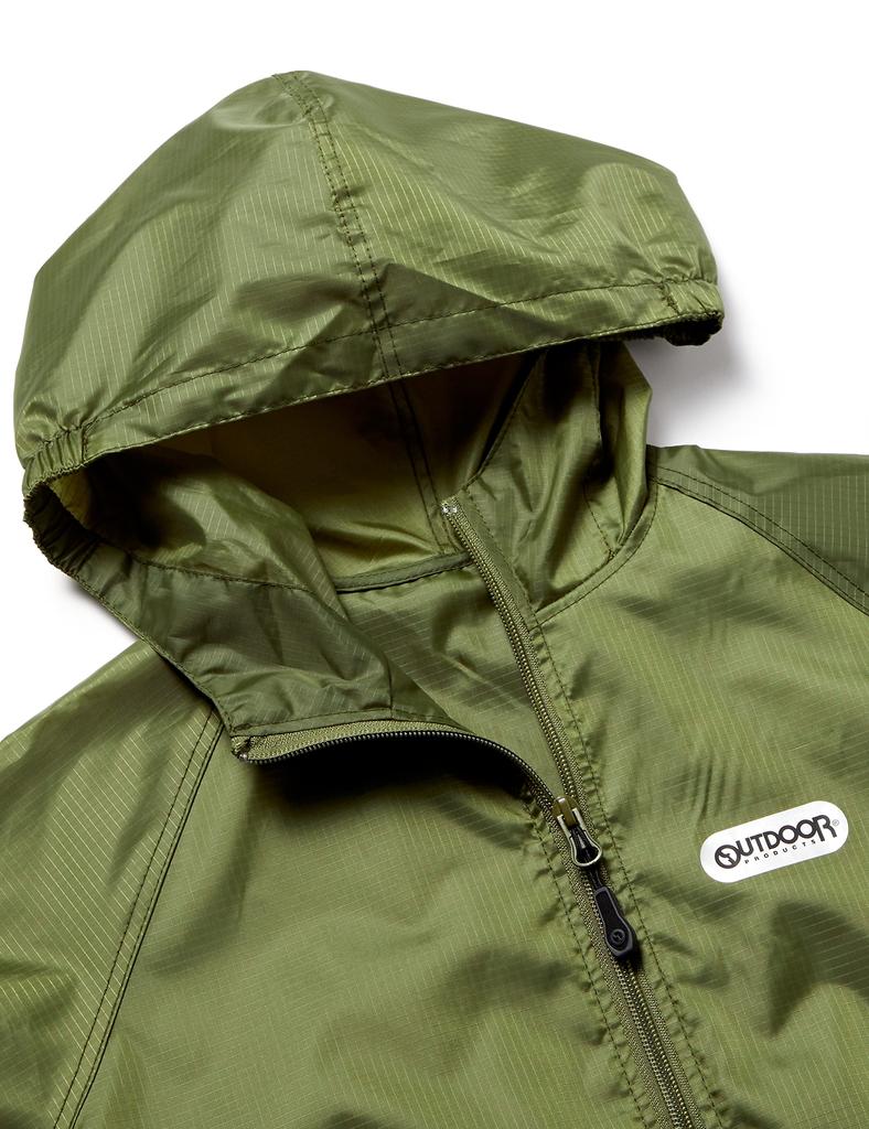 Raincoat Rain Parka Khaki 130cm [Outdoor Products]