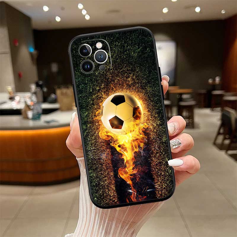 NH26 Football Soccer Phone Case for OPPO A40 A60 A80 A15 A16 A16K A12 A17 A17K A54 A54S A53 A53S A55 A56 A57 A98 F23