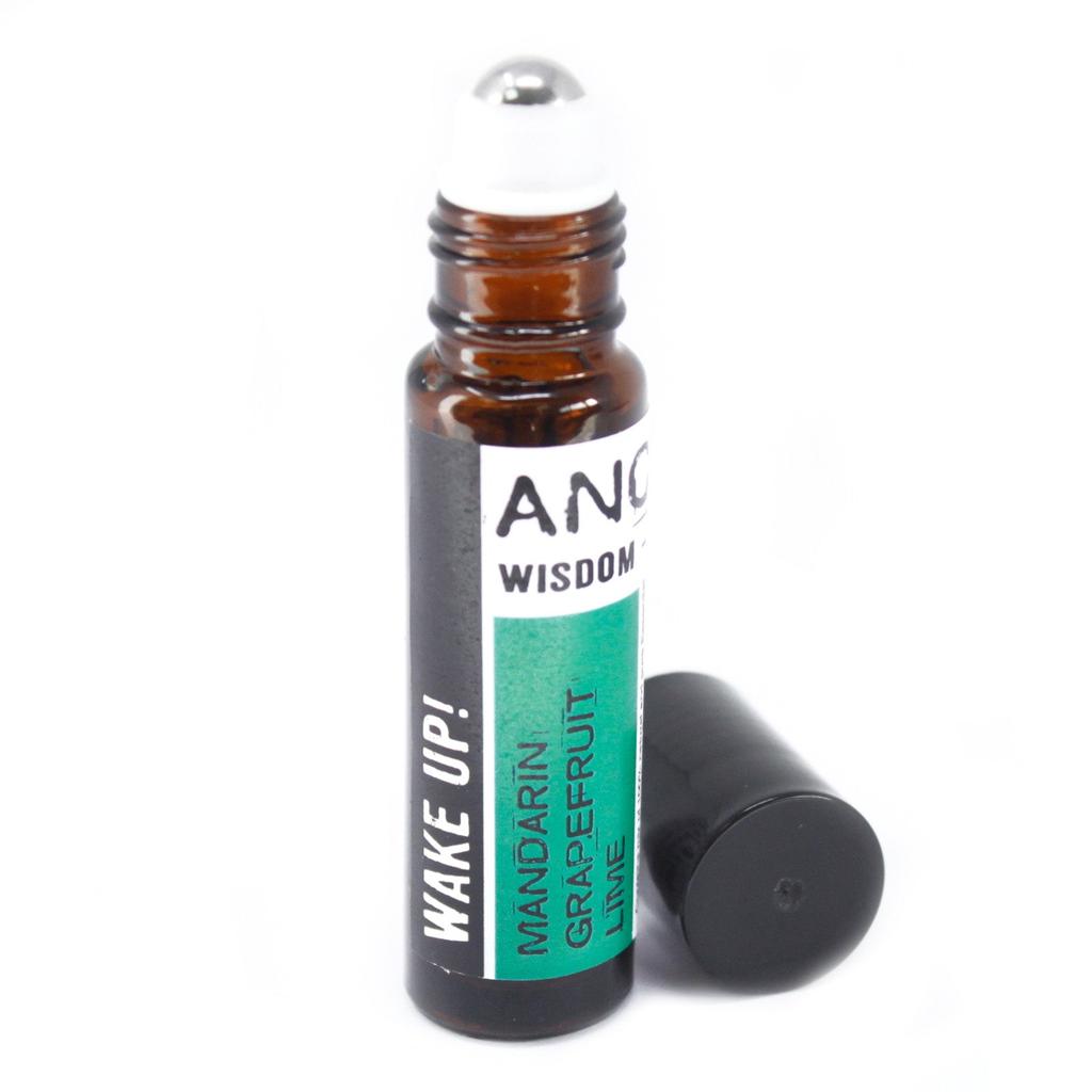 2x Essential Oil Roll On Mandarin Grapefruit Lime 10ml