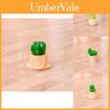 Cacto de Resina Miniatura Encantador Para Mesa Acessórios de Jardim DIY Decoração de Planta Fofa