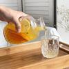 Retro Thick Glass Water Cold Kettle Juice Glass Coffee Cup Water Glass Set Bedside Night Carafe Drinkware for Midnight Drink