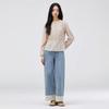 Thursday Island Eyelet Colorblock Frill Blouse T262mbl136w