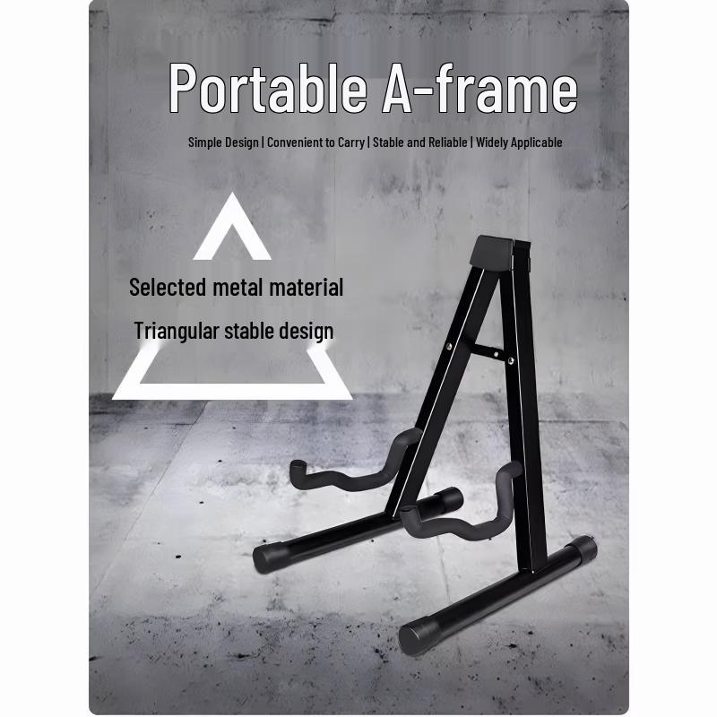 Jundingying A-Frame Guitar Stand with Foot Pedal